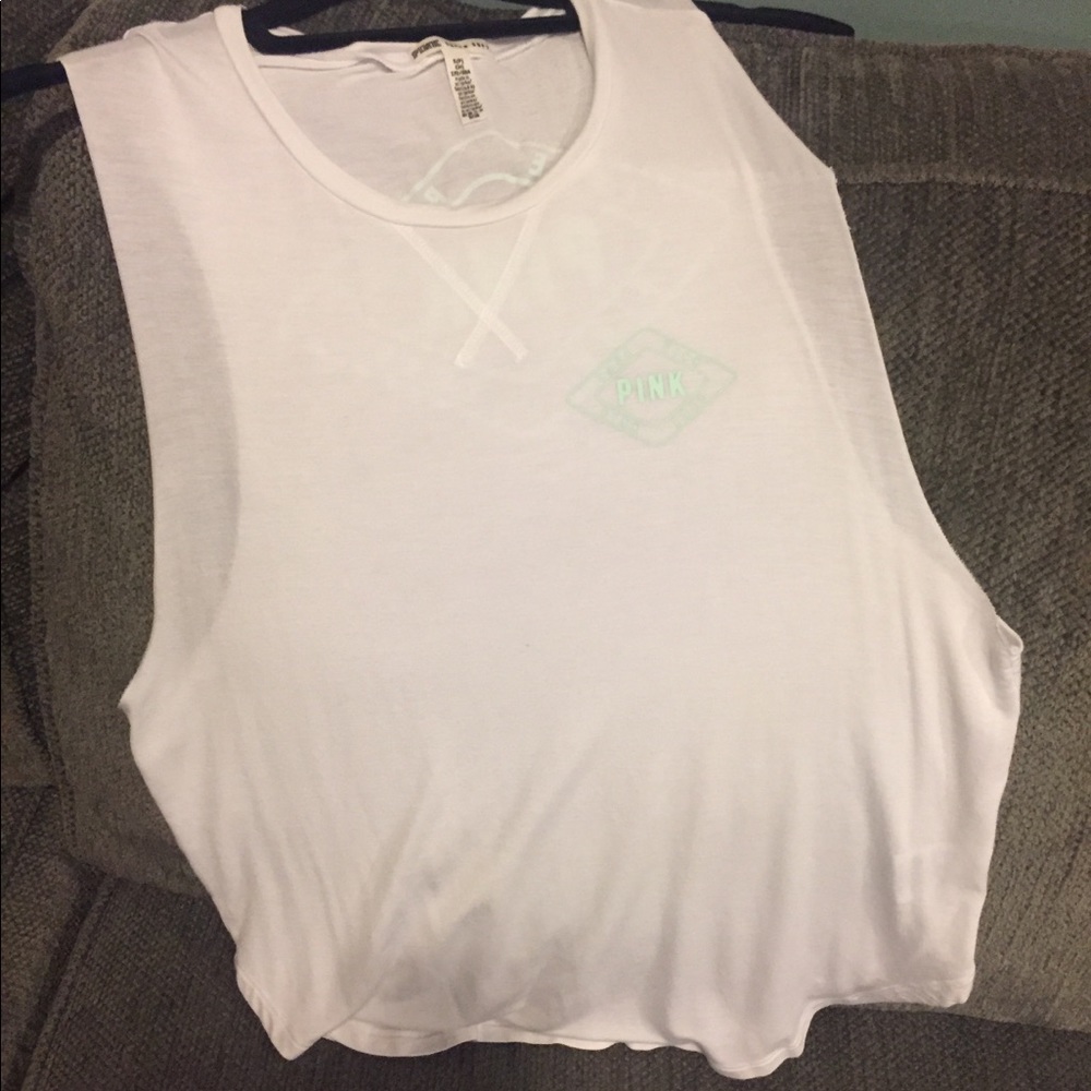 PINK muscle tank, S